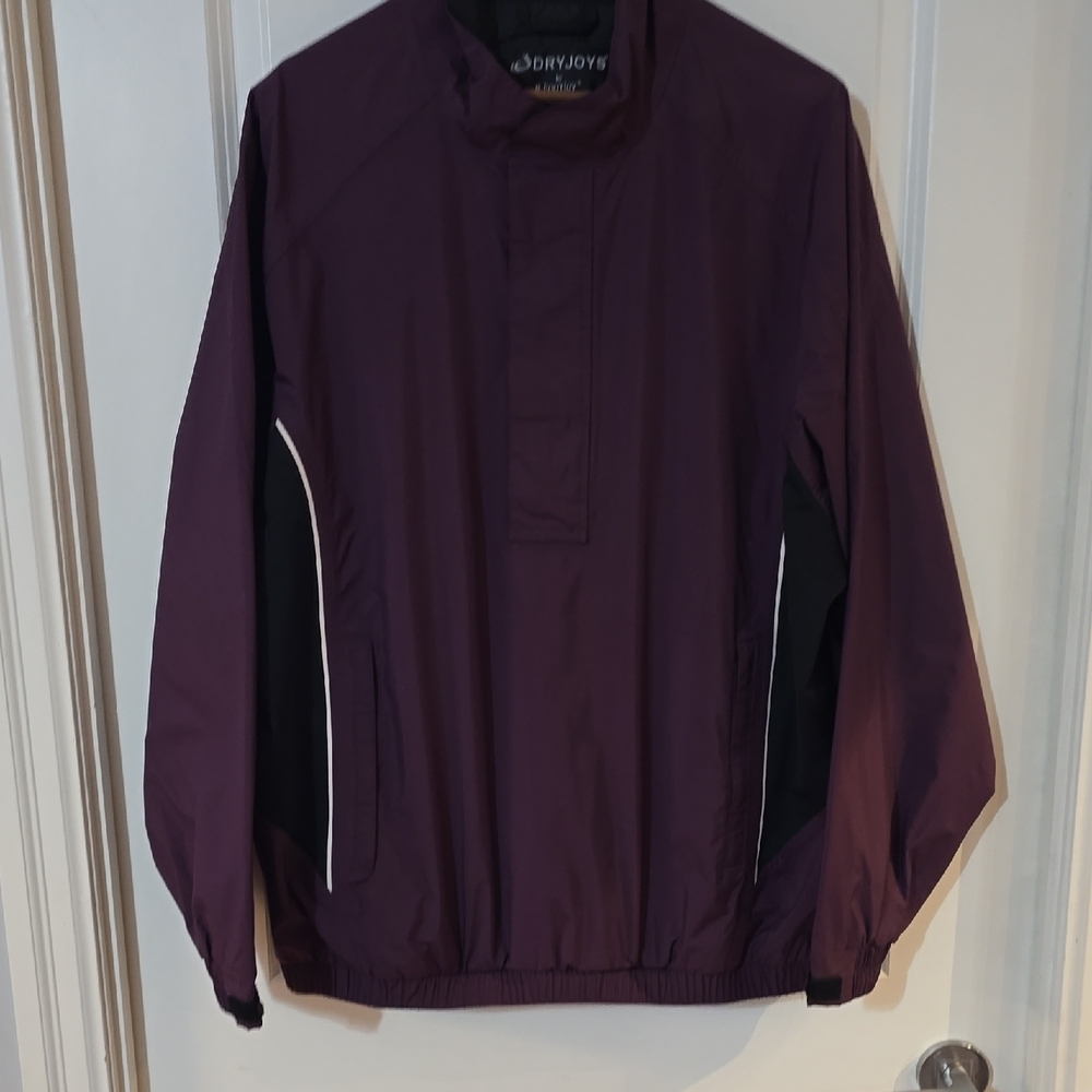 FootJoy Dryjoys Men's Dark Purple Rain Jackey